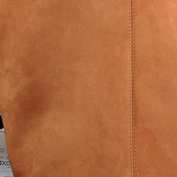 HOBO International Pumpkin Suede Bucket Tote - Picture 7 of 11